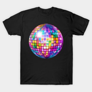 90s Retro Disco Ball T-Shirt